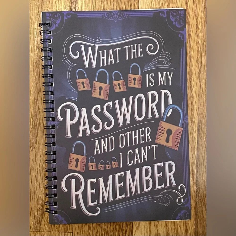 Password Journal with Lock Design